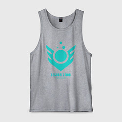 Майка мужская хлопок Сейдж способность валорант, цвет: меланж