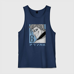 Майка мужская хлопок Арранкар Гриммджоу, цвет: тёмно-синий