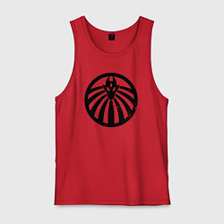 Майка мужская хлопок Эпсилон-11, цвет: красный