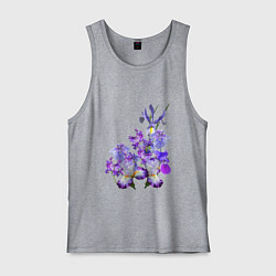 Майка мужская хлопок Ириски Ирисы, цвет: меланж