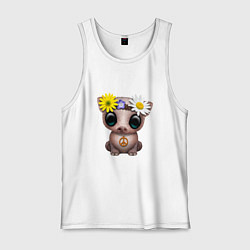 Мужская майка Мир - Свинка