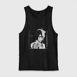 Майка мужская хлопок УлькиорраUlquiorra, цвет: черный