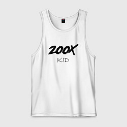 Майка мужская хлопок 200X KID, цвет: белый