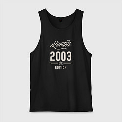 Мужская майка 2003 ограниченный выпуск