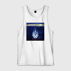 Майка мужская хлопок Static-X Project Regeneration, цвет: белый