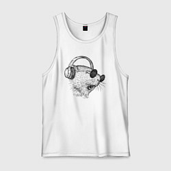 Мужская майка Морская свинка DJ