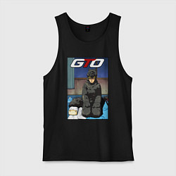 Мужская майка Onizuka in the wolf costume