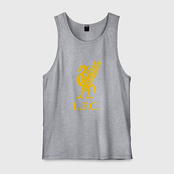 Майка мужская хлопок Liverpool sport fc, цвет: меланж