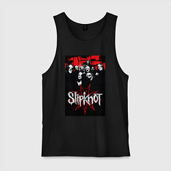 Майка мужская хлопок Slipknot - all, цвет: черный