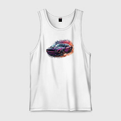 Мужская майка Dodge challenger hellcat