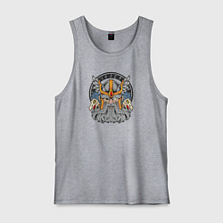 Мужская майка Скандинавский бог Один