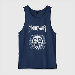 Мужская майка Manowar rock panda