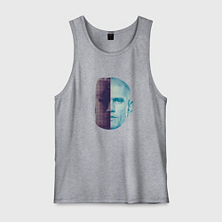 Майка мужская хлопок Алекс Перейра, цвет: меланж