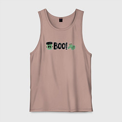 Мужская майка Франкенштейн: хэллоуинская страшилка