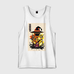 Майка мужская хлопок Этот замечательный мир Мэгумин, цвет: белый