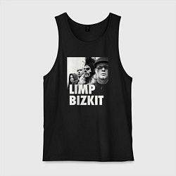 Майка мужская хлопок Limp Bizkit rap rock, цвет: черный