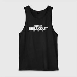 Майка мужская хлопок Arena breakout infinite, цвет: черный