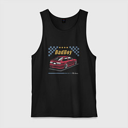 Майка мужская хлопок Tayota ae86 sato, цвет: черный