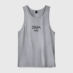 Майка мужская хлопок Zima, цвет: меланж