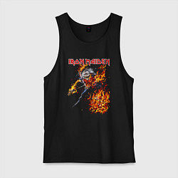 Мужская майка Iron Maiden Eddie in Flames