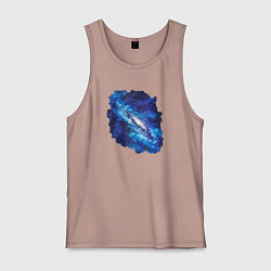 Мужская майка Галактика и звёзды