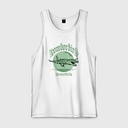 Майка мужская хлопок Бомбордиро крокодило итальянский мем, цвет: белый