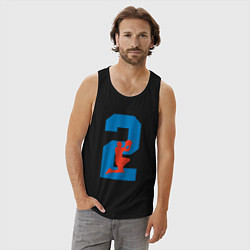 Майка мужская хлопок Oklahoma 2, цвет: черный — фото 2