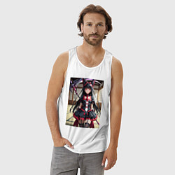 Майка мужская хлопок Рори Меркурия с алебардой, цвет: белый — фото 2