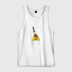 Майка мужская хлопок Билл Шифр, цвет: белый