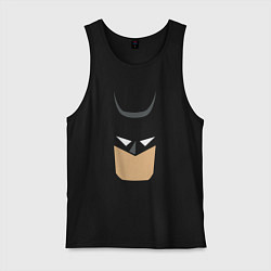 Майка мужская хлопок Batman animation, цвет: черный