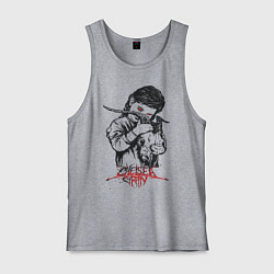 Майка мужская хлопок Chelsea Grin: Demon Girl, цвет: меланж