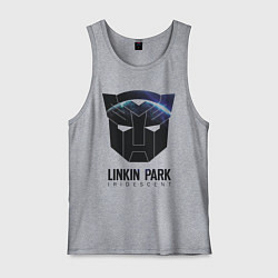 Майка мужская хлопок Linkin Park: Iridescent, цвет: меланж