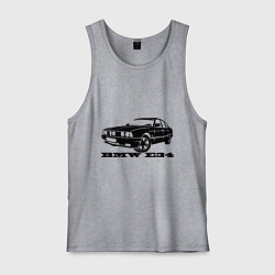 Майка мужская хлопок BMW e34 5 series, цвет: меланж