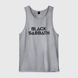 Майка мужская хлопок Black Sabbath, цвет: меланж