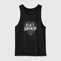Майка мужская хлопок Black Sabbath, цвет: черный