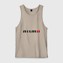 Майка мужская хлопок Nismo, цвет: миндальный