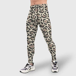 Тайтсы мужские Шкура леопарда, цвет: 3D-принт — фото 2