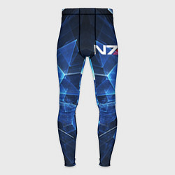 Мужские тайтсы Mass Effect: Blue Armor N7