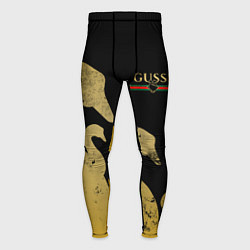 Тайтсы мужские GUSSI: Gold Edition, цвет: 3D-принт