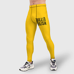 Тайтсы мужские BILLIE EILISH: Reverse, цвет: 3D-принт — фото 2
