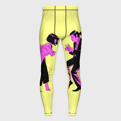 Тайтсы мужские Криминальное чтиво, цвет: 3D-принт