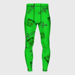 Тайтсы мужские Minecraft, цвет: 3D-принт
