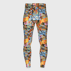 Тайтсы мужские Jazz, цвет: 3D-принт