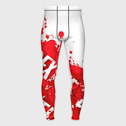 Мужские тайтсы Декстер, пятна крови