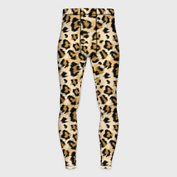 Тайтсы мужские Пятна Дикого Леопарда, цвет: 3D-принт