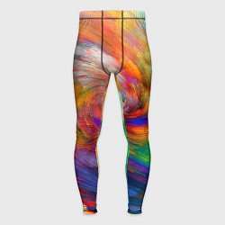 Мужские тайтсы MULTICOLORED SWIRLS