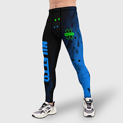 Тайтсы мужские Niletto абстракция, цвет: 3D-принт — фото 2