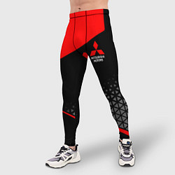 Тайтсы мужские Mitsubishi - Sportwear, цвет: 3D-принт — фото 2