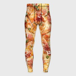 Тайтсы мужские Вкусная пицца, цвет: 3D-принт