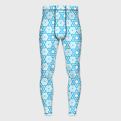 Тайтсы мужские Израильский узор для Хануки, цвет: 3D-принт